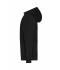 Unisex ORGANIC Workwear Half-Zip Hoody   OCS Blended & RCS Black 10447