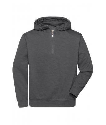 Unisex ORGANIC Workwear Half-Zip Hoody   OCS Blended  10447