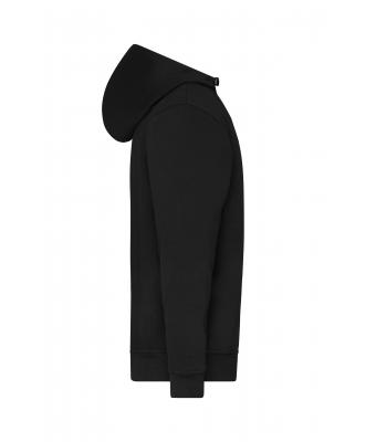 Unisex ORGANIC Workwear Half-Zip Hoody   OCS Blended Black 10447