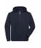 Unisex ORGANIC Workwear Half-Zip Hoody   OCS Blended Navy 10447