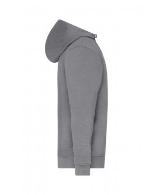 Unisexe Vêtements de travail bio demi-zippés   OCS Blended & RCS Mélange-clair 10447