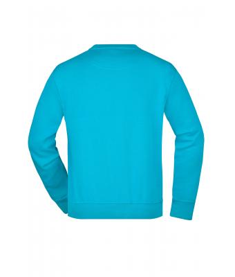 Unisexe Sweat-shirt de travail Turquoise 8312