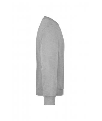 Unisexe Sweat-shirt de travail Gris-chiné 8312