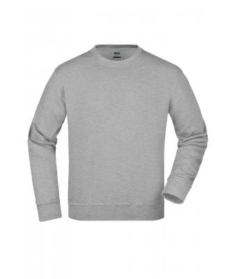 Unisexe Sweat-shirt de travail Gris-chiné 8312