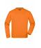 Unisexe Sweat-shirt de travail Orange 8312