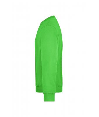 Unisexe Sweat-shirt de travail Vert-citron 8312