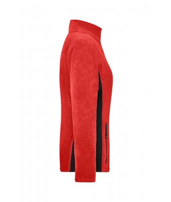 Ladies Ladies' Workwear Fleece Jacket - STRONG - Red/black 8313