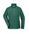 Dames Ladies' Workwear Fleece Jacket - STRONG - Donkergroen/zwart 8313