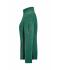 Dames Ladies' Workwear Fleece Jacket - STRONG - Donkergroen/zwart 8313
