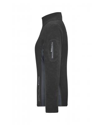 Femme Veste polaire de travail femme - STRONG - Noir/carbone 8313