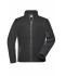 Heren Men's Workwear Fleece Jacket - STRONG - Zwart/carbon 8314