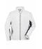 Heren Men's Workwear Fleece Jacket - STRONG - Wit/carbon 8314