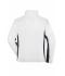 Heren Men's Workwear Fleece Jacket - STRONG - Wit/carbon 8314