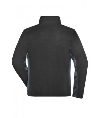 Heren Men's Workwear Fleece Jacket - STRONG - Zwart/carbon 8314