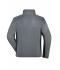 Heren Men's Workwear Fleece Jacket - STRONG - Carbon/zwart 8314