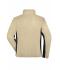 Heren Men's Workwear Fleece Jacket - STRONG - Steen/zwart 8314