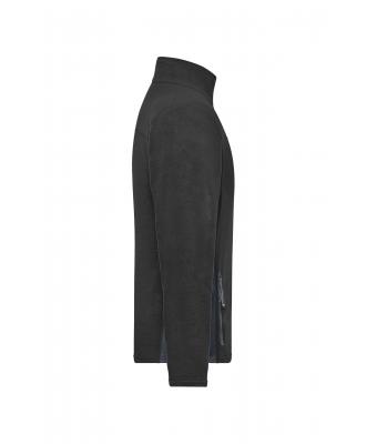Homme Veste polaire de travail homme - STRONG - Noir/carbone 8314
