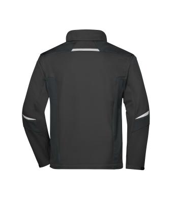 Unisex Workwear Softshell Jacket - STRONG - Zwart/zwart 8308
