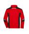 Unisex Workwear Softshell Jacket - STRONG - Rood/zwart 8308