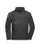 Unisexe Workwear veste softshell - STRONG - Noir/noir 8308