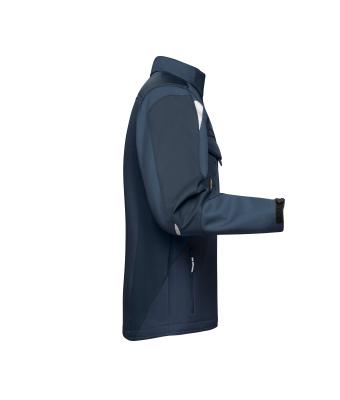 Unisexe Workwear veste softshell - STRONG - Marine/marine 8308