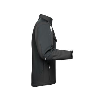 Unisexe Workwear veste softshell - STRONG - Noir/noir 8308