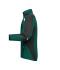 Unisexe Workwear veste softshell - STRONG - Vert-foncé/noir 8308