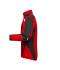 Unisexe Workwear veste softshell - STRONG - Rouge/noir 8308