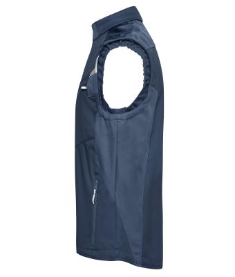 Unisexe Workwear gilet softshell - STRONG - Marine/marine 8309