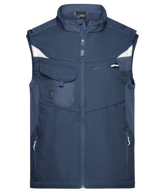 Unisexe Workwear gilet softshell - STRONG - Marine/marine 8309