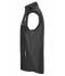 Unisexe Workwear gilet softshell - STRONG - Noir/noir 8309