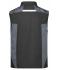 Unisexe Workwear gilet softshell - STRONG - Noir/carbone 8309