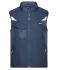 Unisexe Workwear gilet softshell - STRONG - Marine/marine 8309