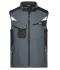 Unisex Workwear Softshell Vest - STRONG - Carbon/zwart 8309