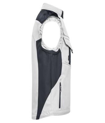 Unisex Workwear Softshell Vest - STRONG - Wit/carbon 8309