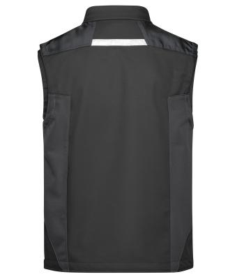 Unisex Workwear Softshell Vest - STRONG - Zwart/zwart 8309