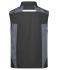 Unisex Workwear Softshell Vest - STRONG - Zwart/carbon 8309