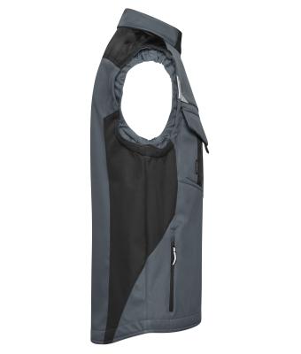 Unisex Workwear Softshell Vest - STRONG - Carbon/zwart 8309