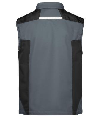 Unisex Workwear Softshell Vest - STRONG - Carbon/zwart 8309