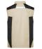 Unisex Workwear Softshell Vest - STRONG - Steen/zwart 8309