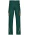 Unisexe Pantalon workwear - COLOR - Vert-foncé/orange 8524