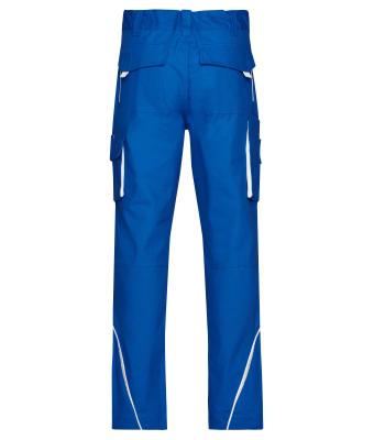 Unisex Workwear Pants  - COLOR - Royal/white 8524