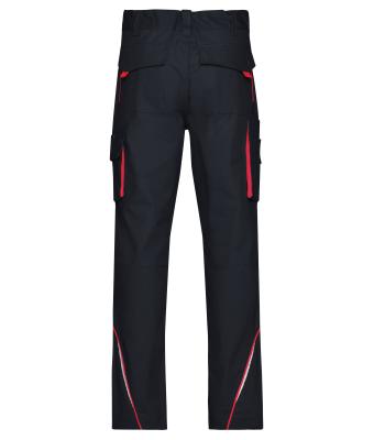 Unisex Workwear Pants - COLOR - Carbon/rood 8524