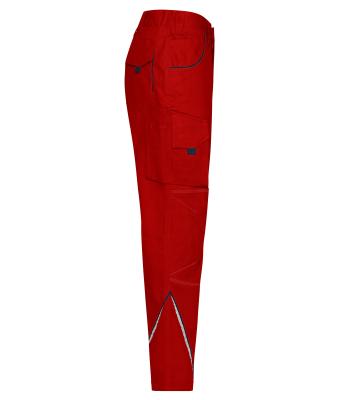 Unisex Workwear Pants - COLOR - Rood/navy 8524