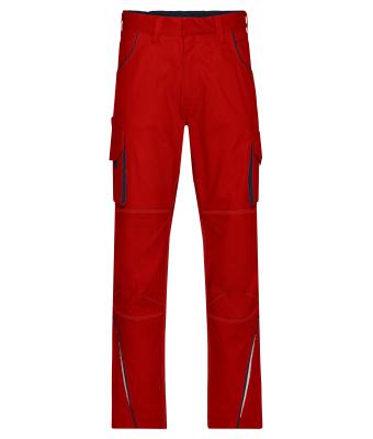 Unisex Workwear Pants - COLOR - Rood/navy 8524