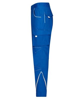 Unisex Workwear Pants - COLOR - Royal/wit 8524