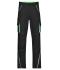 Unisex Workwear Pants - COLOR - Zwart/lime 8524