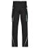 Unisex Workwear Pants - COLOR - Zwart/lime 8524
