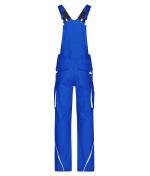 Unisexe Pantalon workwear à bretelles - COLOR - Royal/blanc 8525