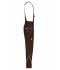 Unisex Workwear Pants with Bib - COLOR - Brown/stone 8525
